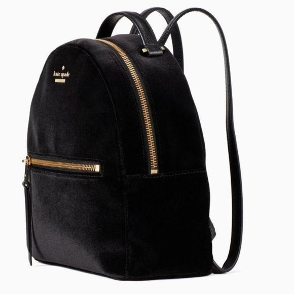 Kate Spade Dawn Place Velvet Sammi Backpack - Picture 2 of 5